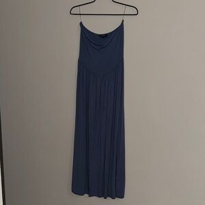 See You Monday Blue Maxi Dress